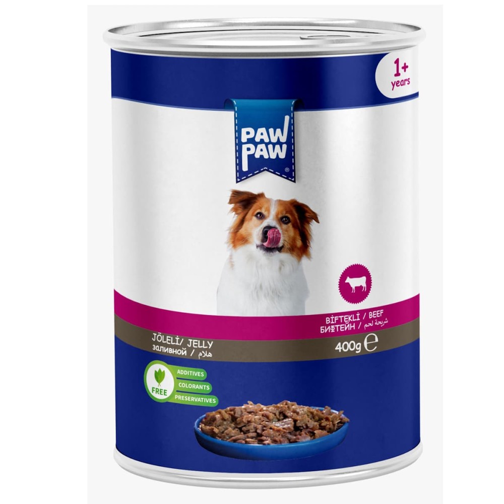 Pawpaw Low Grain 400gr Υγρή Τροφή για Ενήλικους Σκύλους με Μοσχάρι Pawpaw Low Grain 400gr Υγρή Τροφή για Ενήλικους Σκύλους με Μοσχάρι