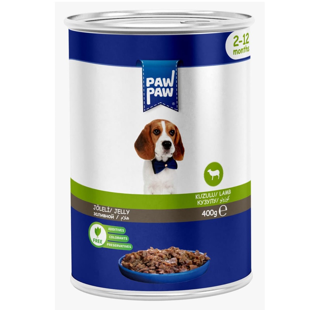 Pawpaw Low Grain 400gr Υγρή Τροφή για Κουτάβια με Αρνί Pawpaw Low Grain 400gr Υγρή Τροφή για Κουτάβια με Αρνί